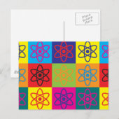 物理ポップ・アートの芸術 ポストカード (正面/裏面)