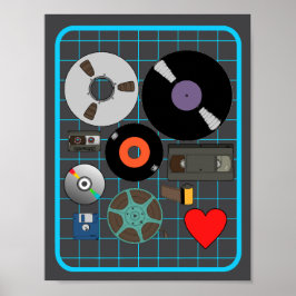 物理メディアを愛する ポスター