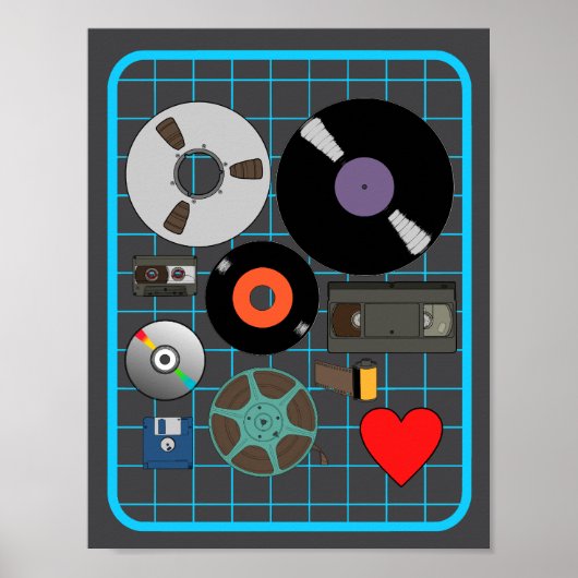 物理メディアを愛する ポスター (正面)