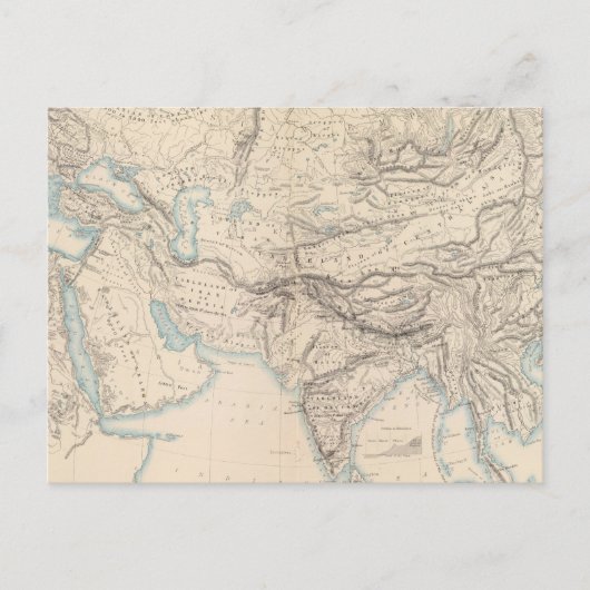 物理ヨーロッパおよびアジア ポストカード (正面)