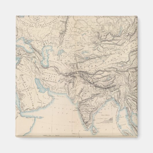 物理ヨーロッパおよびアジア マグネット (正面)