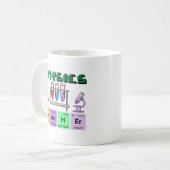 物理先生マグカップ、ギフト用先生 コーヒーマグカップ (正面左)