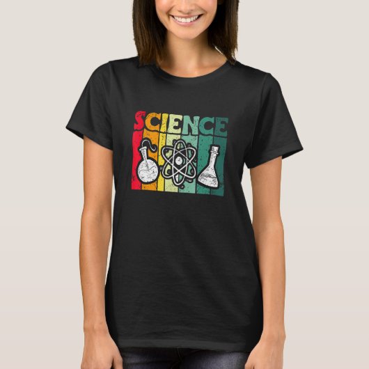 物理先生化学宇宙物理学科学 Tシャツ (正面)