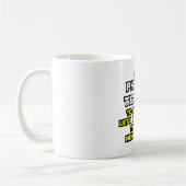 物理先生...私が間違っていないと仮定 コーヒーマグカップ (左)