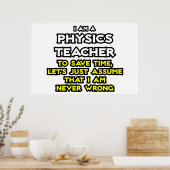 物理先生..私が間違っていないと思う ポスター (キッチン)