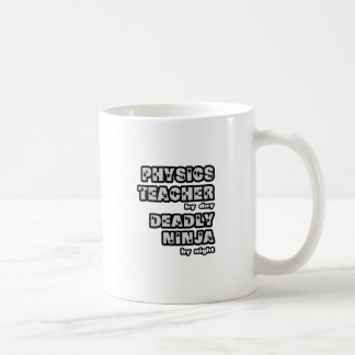 物理先生By Day...夜の致命的な忍者 コーヒーマグカップ