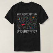 物理公式おもしろい科学ギークギフト物理 Tシャツ (デザイン正面)