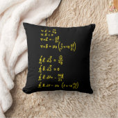 物理公式スクエアステッカー招待状 クッション (ブランケット)