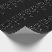 物理公式スクエアステッカー招待状 ラッピングペーパー (角)