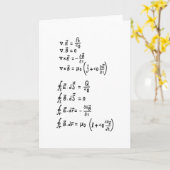 物理公式 カード (黄色い花)