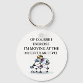 物理化学のジョーク キーホルダー (正面)