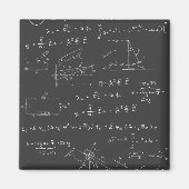 物理図と数式 マグネット (正面)