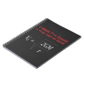 物理学おもしろいの冗談エスケープベロシティー重力科学 ノートブック (左側)