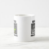 物理学および形而上学が会うところ量子物理学 コーヒーマグカップ (中央)