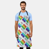 物理学からエンジニアリングまで応用世界 エプロン (着用した状態)