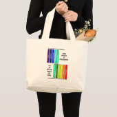 物理学からエンジニアリングまで応用世界 ラージトートバッグ (正面(商品))