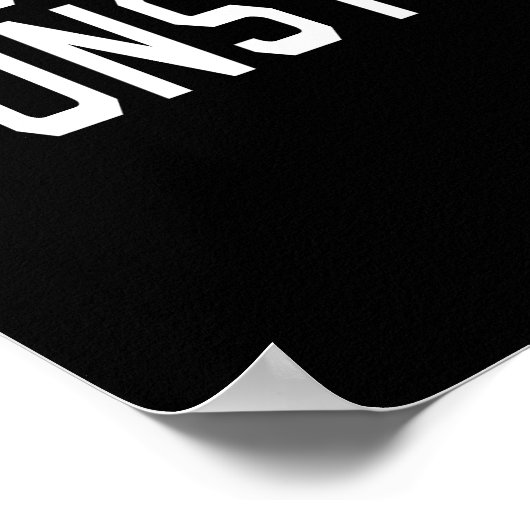 物理学と法執行機関が私を引き留めている ポスター (角)