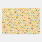 物理学と科学の恋人 ラッピングペーパーシート (正面2)