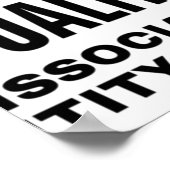 物理学における波粒子の二重性は解離性である ポスター (角)