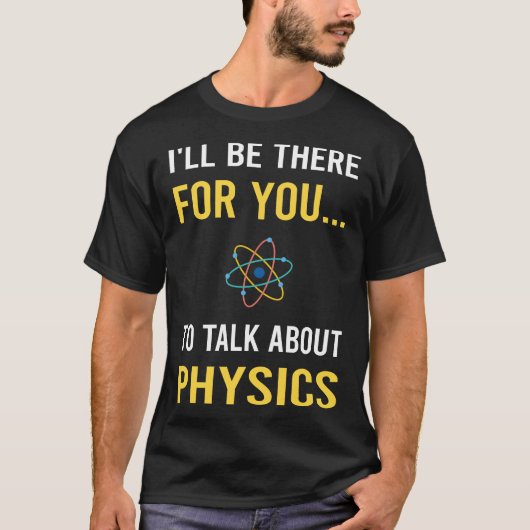 物理学について話そう Tシャツ (正面)