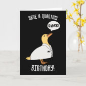 物理学のあひる カード (黄色い花)