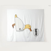 物理学のあひる タペストリー (正面(横))