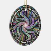 物理学のオーナメント セラミックオーナメント (右)