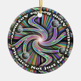 物理学のオーナメント セラミックオーナメント