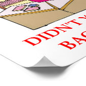 物理学のジョーク ポスター (角)