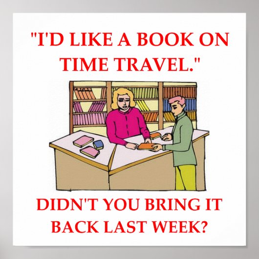 物理学のジョーク ポスター (正面)