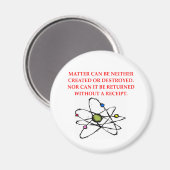 物理学のジョーク マグネット (正面/裏面)