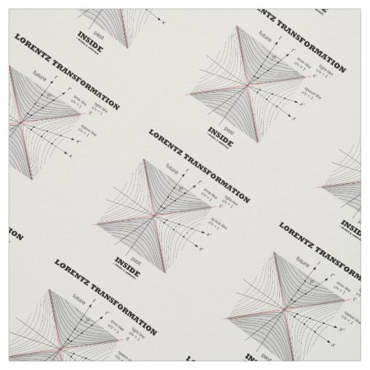 物理学の中のLorentzの変形 ファブリック (見本)