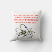 物理学の冗談 クッション (裏面)