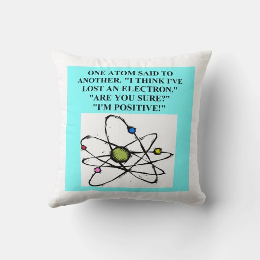 物理学の冗談 クッション (裏面)