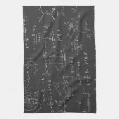 物理学の図表および方式 キッチンタオル (縦)