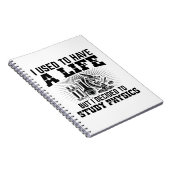 物理学の学生 | Studium物理学者ギフトアイディア ノートブック (右側)