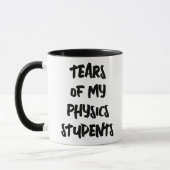物理学の涙 面白い 物理 数学 マグカップ (左)