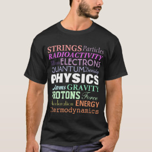 物理学のTシャツ Tシャツ