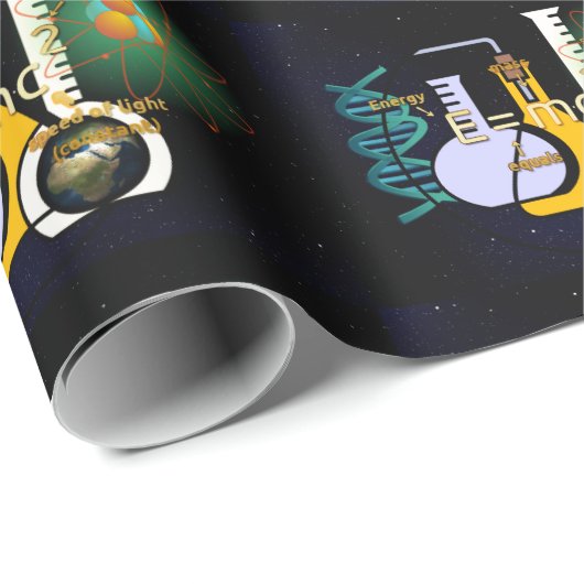 物理学はクールです ラッピングペーパー (ロールコーナー)