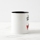物理学をしっかり理解している 二色コーヒーマグ ツートーンマグカップ (中央)
