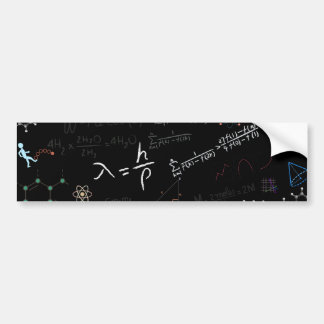 物理学バンパーステッカー バンパーステッカー