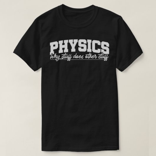 物理学物理学科学先生1 Tシャツ (デザイン正面)