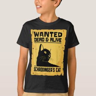 物理学者おもしろい- Physics Student Schordingers Cat Tシャツ