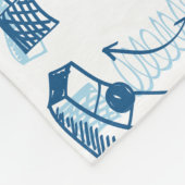 物理学者のためのパーソナライズな物理学のギフト フリースブランケット (角)