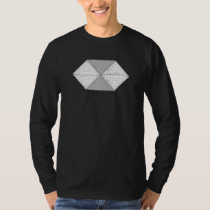 物理学者のためのペンローズ図クール物理学ダイアグラム Tシャツ