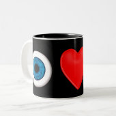 物理学者のためのリバス ツートーンマグカップ (正面左)