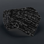 物理学者のための物理学のギフトのアイディア ネクタイ<br><div class="desc">本当にあなたの生命の物理学ファンのために得るべきことか。 これは端正な物理学の図表および方式のクールなデザインの1匹の良い考えです!</div>