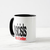 物理学者の方が良い マグカップ (正面左)