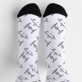 物理学者は多くの導電性を持ってそれを行う ソックス (上部)