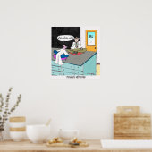 物理学者めい想の ポスター (キッチン)